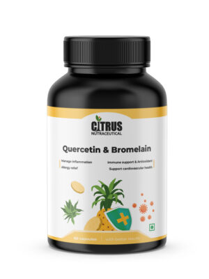 Quercetin 400 mg &  Bromalain 75 mg