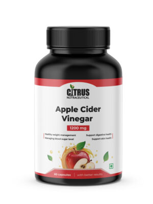 Apple cider vinegar 1200 mg